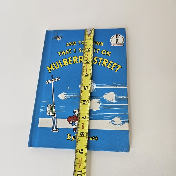 Dr. Suess To Think I Saw It On Mulberry Street Book 1964 - Picture 7 of 14
